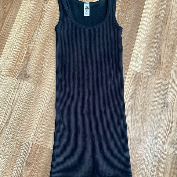 Mono B Effortless Seamless MIDI Dress Black Size S - Picture 3 of 6